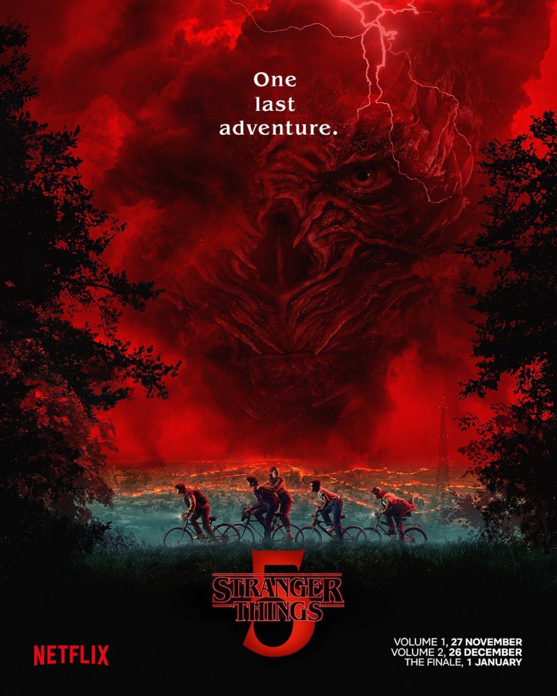 Stranger Things 5ª temporada: Netflix libera cartazes animados de Mike, Will, Lucas e Dustin - Imagem do artigo original