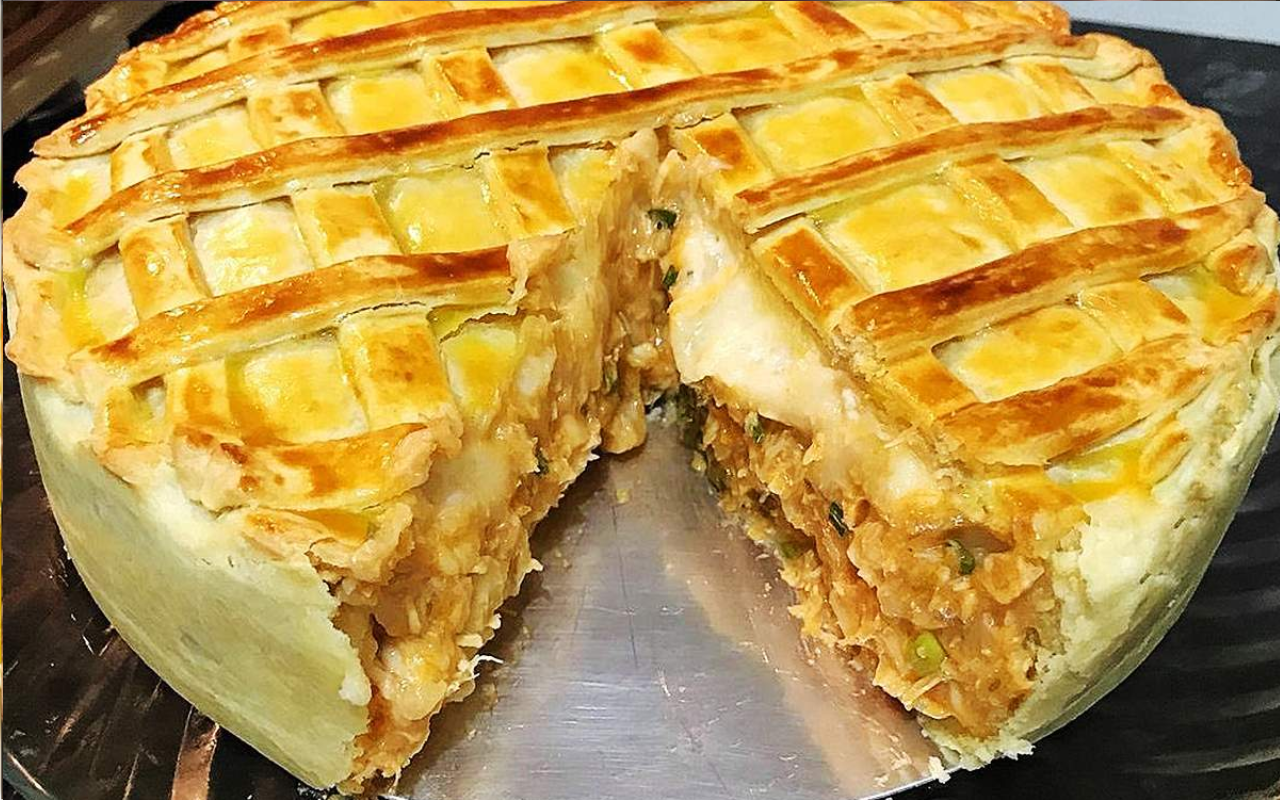 Empadão de Frango Cremoso