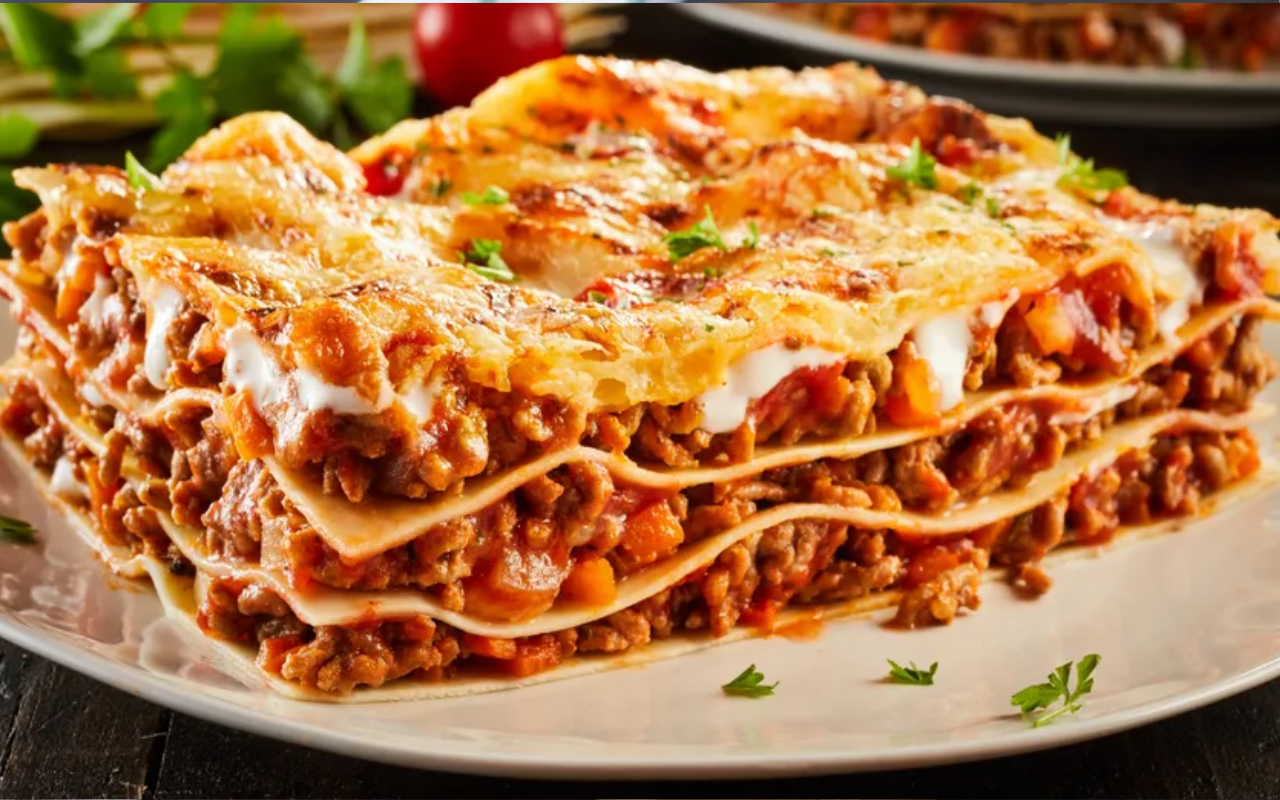 Lasanha de Carne Moída