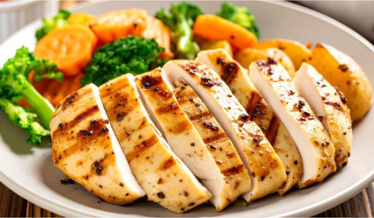 Frango Grelhado com Legumes
