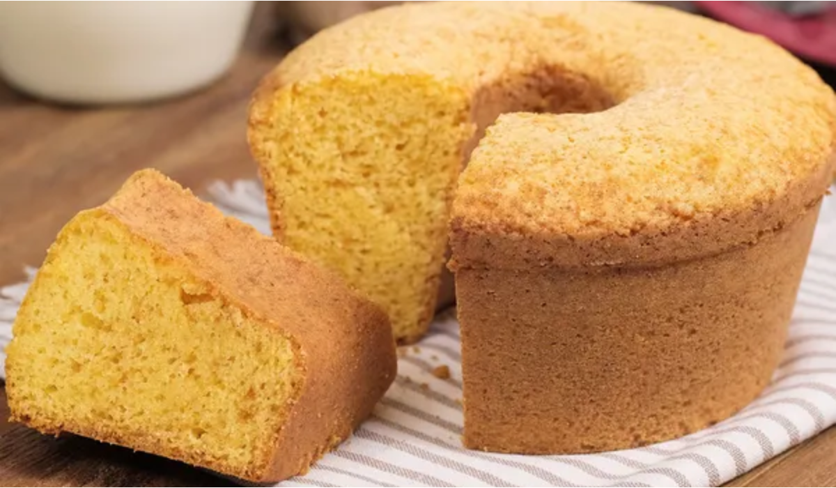 Bolo de Fubá Cremoso